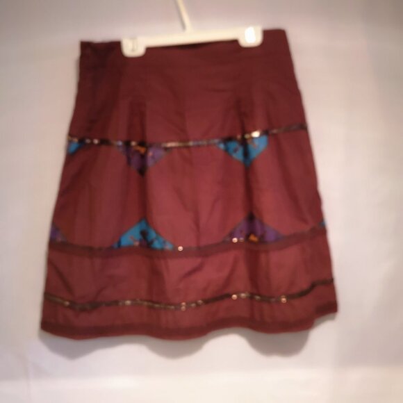 Reserved Casual Ladies Size Large (14) Bo Ho Inspired A-line Skirt - Picture 2 of 11